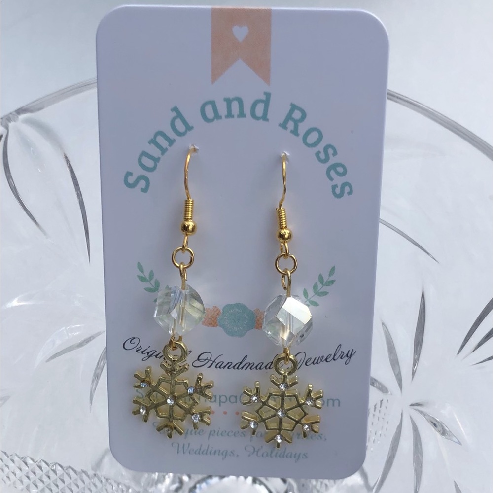 🎁Cute snowflake earrings BOGO
